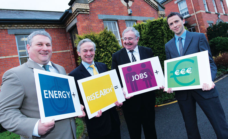 Irish enterprise minister Richard Bruton energy minister Pat Rabbite