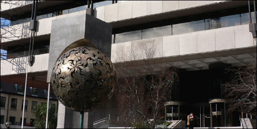 Central Bank Staff at the Central Bank became concerned about the possibility of banks being written off earlier this year when they carried out a correlation analysis and found that, if house prices fell, other property prices were likely to fall by much the same amount