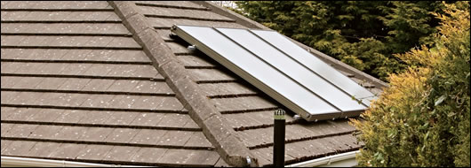 Solar panels renewable energy was central to the house’s re-imagining so solar panels were installed on the roof and are expected to provide enough hot water for up to five to six people