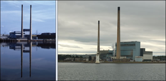 Great Island power station (below left) and Tarbert power station (below right) are planned to be replaced with combined-cycle gas-fired plants Great Island power station (below left) and Tarbert power station (below right) are planned to be replaced with combined-cycle gas-fired plants