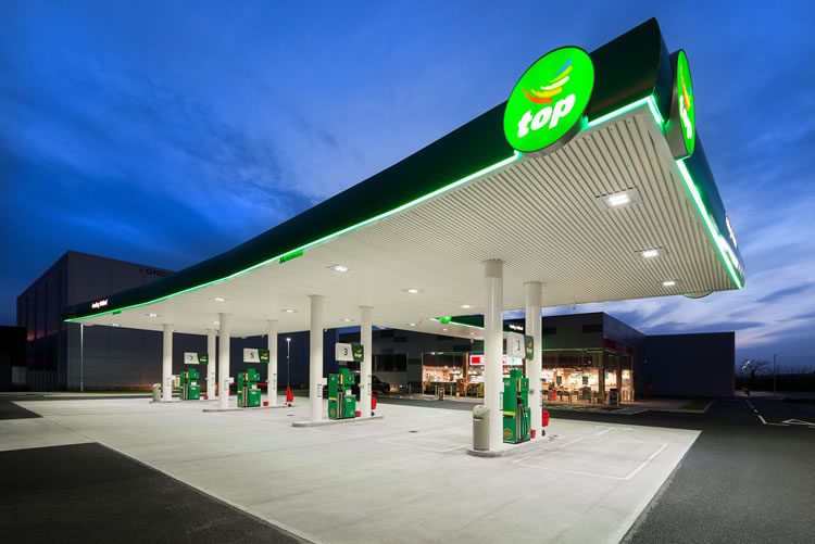 Top Oil service station at Cobh Cross, Co. Cork
